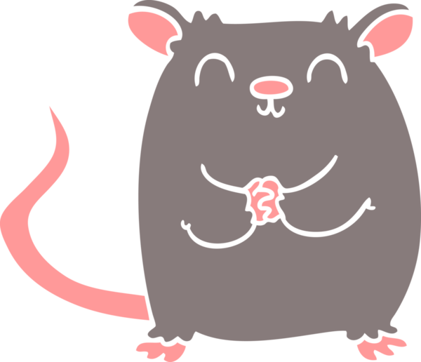 Orijinal karalama mutlu fare