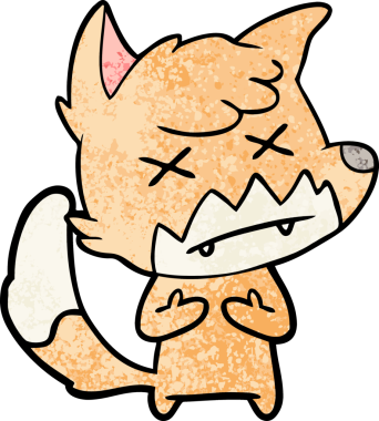 orijinal çizgi film şaşı tilki