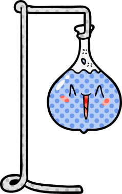 Orijinal mutlu çizgi film bilim deneyi