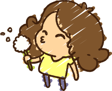 Orijinal Karahindiba Kadın Tebeşir Çizimi