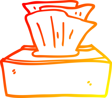 Bir karikatür kutusunun orjinal sıcak çizgi çizimi