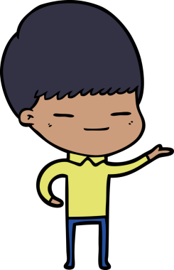 Orijinal kendini beğenmiş çocuk.