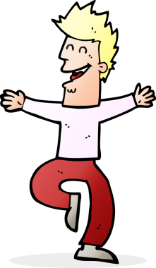 Orijinal gülen adam.