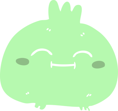 Orijinal karikatür Mutlu kök sebze