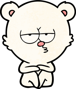 Asıl sıkılmış kutup ayısı çizgi filmi