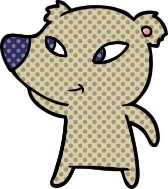 Orijinal şirin çizgi film ayısı