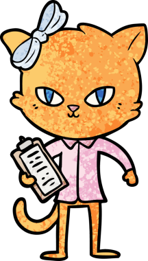 Orijinal şirin çizgi film kedisi