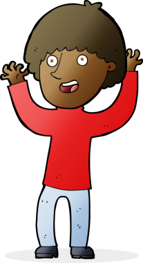 Orijinal mutlu çocuk gülüyor.