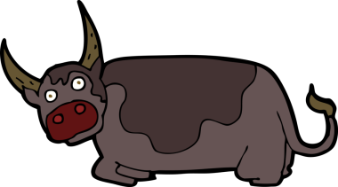 Bir insan tarafından çizilmiş orijinal bir çizgi film.