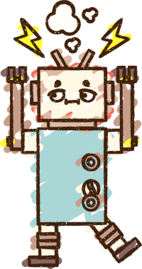 Orijinal Robot Tebeşiri Çizimi