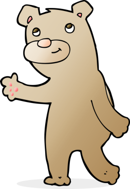 Orijinal mutlu dalga ayı çizgi filmi