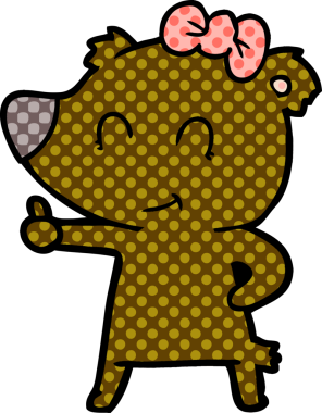 Orijinal dişi ayı çizgi filmi