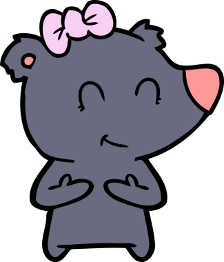 Orijinal ayı çizgi film çizeri