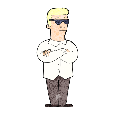 Orijinal çizgi film güvenlikçisi