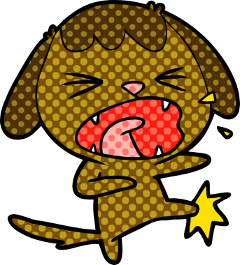 Orijinal şirin köpek havlaması.