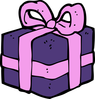 Orijinal karikatür Noel hediyesi