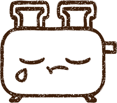 Ağlayan Tost Makinesi Kömür Çizimi