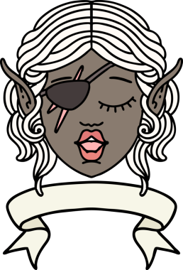 Orijinal Retro Dövme Biçimi Sancaklı düzenbaz karakter yüzü