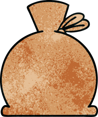 Orijinal grunge desenli çanta.