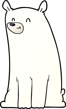 Orijinal mutlu kutup ayısı çizgi filmi