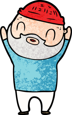 Orijinal sakallı adam.