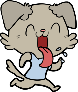 Orijinal nefes nefese köpek koşusu