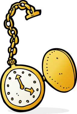 Orijinal çizgi film eski saati