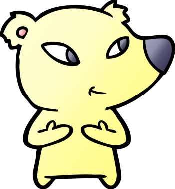 Orijinal şirin çizgi film ayısı