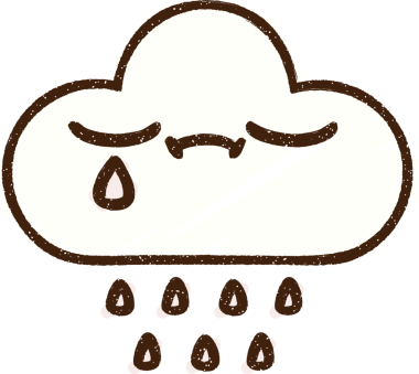 Orijinal Fırtına Bulutu Tebeşiri Çizimi