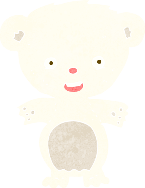 Orijinal kutup ayısı çizgi filmi