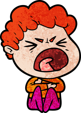 Orijinal Öfkeli Adam çizgi filmi