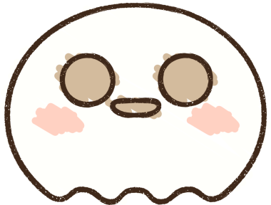 Orijinal Şirin Hayalet Tebeşir Çizimi