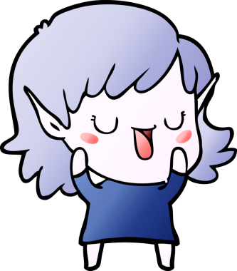 Orijinal elf kızı.