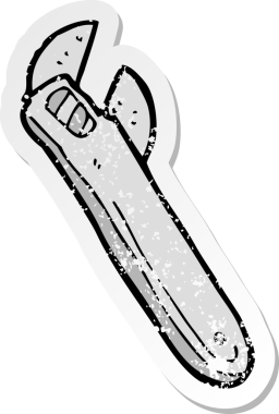 Orijinal gerilimli çizgi film etiketi ayarlanabilir anahtarı