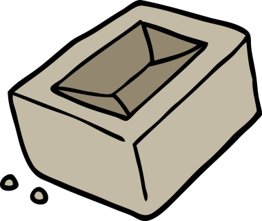 Orijinal karikatür tuğlası