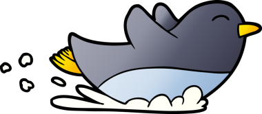 Orijinal penguen çizimi