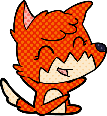 Orijinal mutlu çizgi film tilkisi