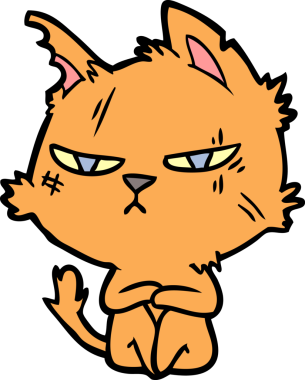 Orijinal sert çizgi film kedisi