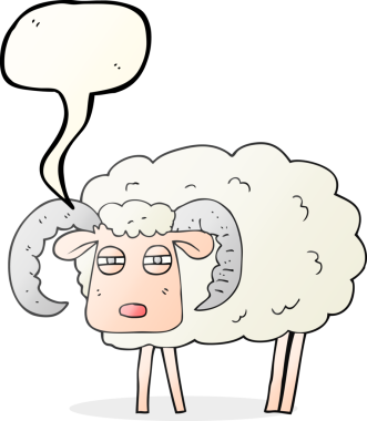 Orjinal serbest konuşma balonu çizgi film koçu