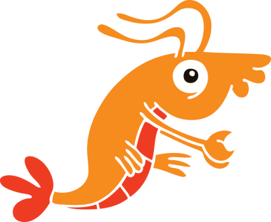 Orijinal el çizilmiş tuhaf karikatür kerevit