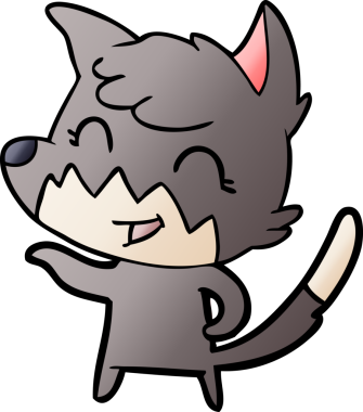 Orijinal mutlu çizgi film tilkisi