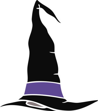 Orijinal karalama cadı şapkası