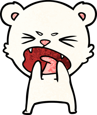 Orijinal kızgın kutup ayısı çizgi filmi