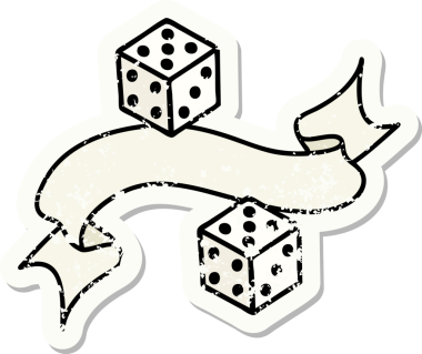 Zar sancağıyla giyilmiş orijinal eski etiket