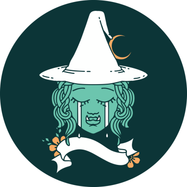 Ağlayan yarım Ork 'un orijinal simgesi.