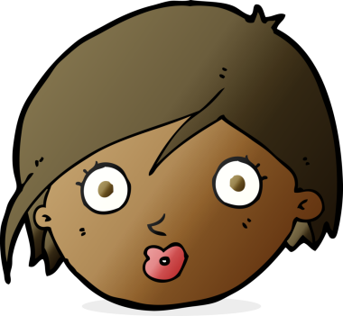 Orijinal çizgi film kadın yüzünü şaşırttı