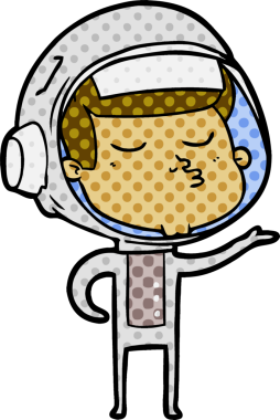 Orijinal kendine güvenen astronot