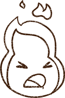 Orijinal Ateş Kömürü Çizimi