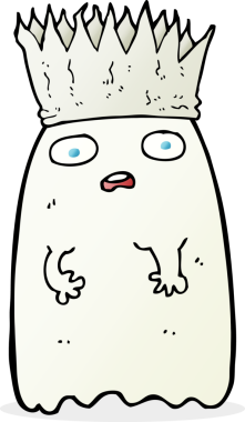 Orijinal çizgi film hayaleti.