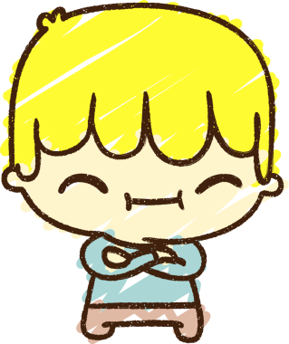 Orijinal Mutlu Çocuk Tebeşir Çizimi